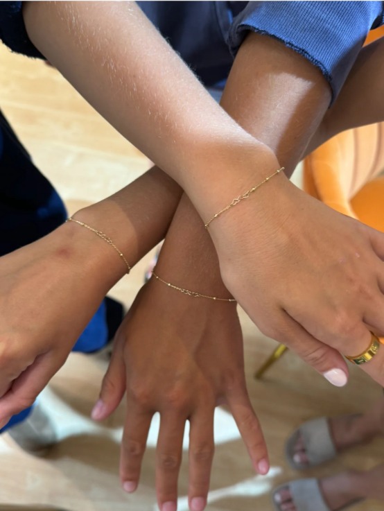 Matching Sets — layered permanent jewelry stack welded in Athens, Watkinsville & UGA, Northeast Georgia