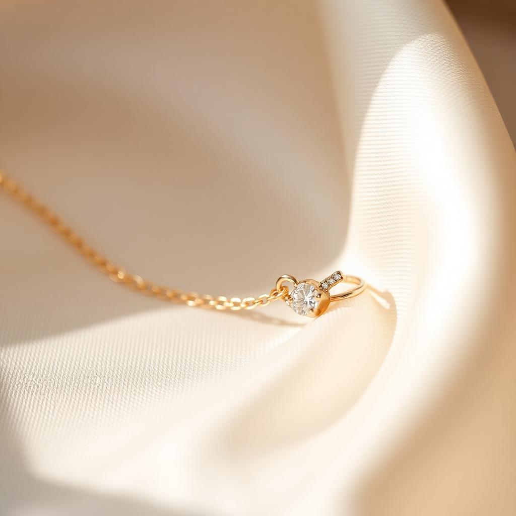 Sparkle CZ connector on a 14k gold-filled welded bracelet — Forever Linked, Athens GA