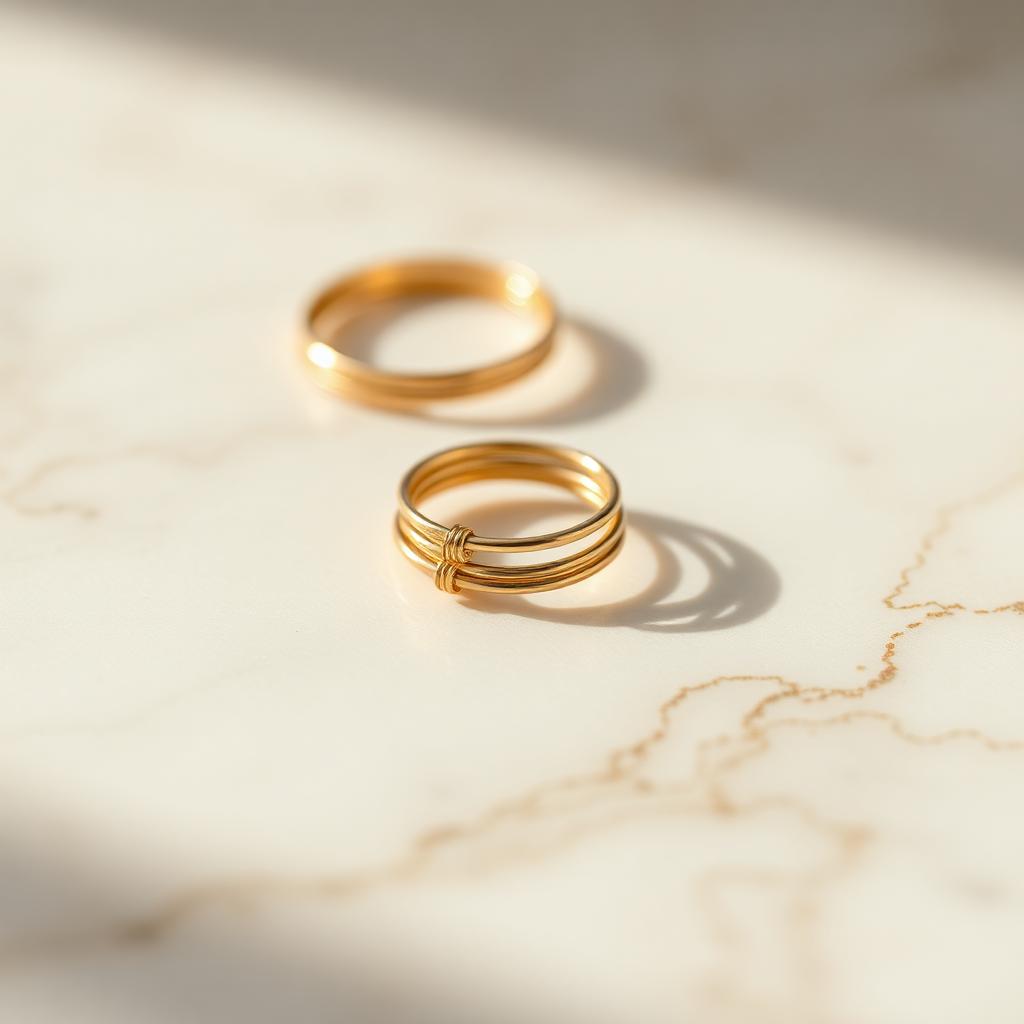 Rings — Stackable welded rings — no clasp, no seam. Welded permanent jewelry in Athens, Watkinsville, Bogart & UGA, GA.
