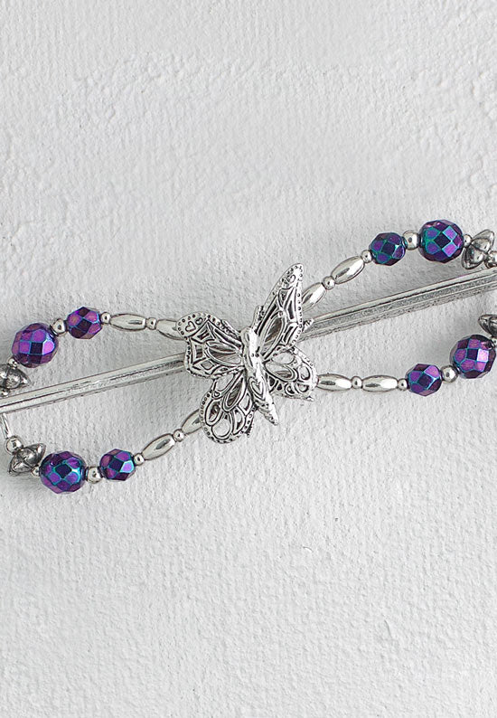 Soaring Flexi Clip — Lilla Rose handmade hair clip pairs with hair tinsel and permanent jewelry, Athens GA